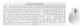CHERRY Desktop STREAM COMFORT Wireless [DE] white Mouse+Keyboard, Fullsize, Silent