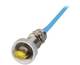 Patchkabel RJ45, CAT6A 500 MHz, 5 m, blau, S-STP(S/FTP), IP67, Kabelverschraubung, M25