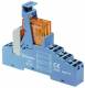 Finder 48.P5.8.024.0060 Koppelrelais mit Push-In-Klemmen, 2 Wechsler 8A