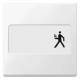 Merten 434319 rocker m.Schriftfeld, polar white System M