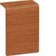 Hager SL200557D4 Schnittkaschierung PC-ABS hfr 20x55 mm Decor Cherry