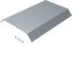Hager AKB42000402 Blind cover 2-sided L400 mm 45° sheet steel for AK200x40 mm