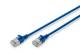 DIGITUS DK-1632-A-003S-B Patch cable CAT 6A F/FTP Slim 0.30 m blue