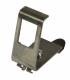 Sockets TP, DIN rail (top hat rail), CAT6A, 1-fold, Keystone module short, metal, Synergy 21