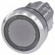 Siemens 3SU10510AB700AA0 Drucktaster beleuchtet 22mm rund klar Druckknopf
