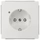 Siemens 5UB18441 5UB1844-1 DELTA style, platinum metal, socket outlet 10 / 16A 250V Betriebsanz