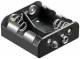 Goobay 11455 Battery holder, 2x Baby '' C '' - with snap connector