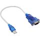 InLine® USB to Serial Adapter Cable USB Type A male / DB9 male approx 0.2m