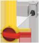 Siemens 5ST3061 rotary drive red for 5SY or 5SY compact 1TE, 5SP4 5SL 5TL1 5TE2