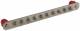 Dehn + Soehne 472219 Dehn equipotential ring 472 219, 10-pin spring ring 240qmm M10x25mm NIRO