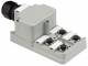 Weidmüller SAI-4-M 5P M12 1: 1 sensor /, actuator passive distributor M12 1806010000