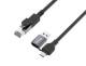 Equip 133103 Adapter GigaBit USB-C+A zu RJ45 Stecker auf Stecker 3,00 m schwarz