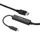 STARTECH.COM 3 m 10 ft. USB-C to DisplayPort Cable - 4K 60Hz - Black