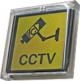 VideoComponents 90050 Warning Sign for CCTV 50x50mm