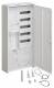 Hager ZB32SET15LK Komplettschrank univ.Z 1 ZP BKE-I APZ VT5 H=1100mm 2-feld