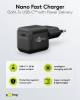 Goobay USB-C™ PD GaN Schnellladegerät Nano (20 W) schwarz