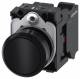 Siemens 3SU11000AB103CA0 Drucktaster 22mm rund schwarz Druckknopf 1Ö