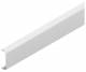 Niedax GDS38L cover for equipment GDS channel 38 L, 38x2000mm steel pure white end. galv