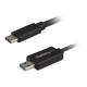 STARTECH.COM USB C to USB Data Transfer Cable - Mac / Windows - USB 3.0 - Windows Easy Transfer Cable - Mac Data Transfer
