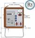 Walther-Werke WV0359R1 Walther distribution cabinet 44kVA