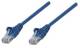 Intellinet 737128 Premium network cable, Cat6a, S/FTP 100% copper, Cat6a certified, LS0H, RJ45 plug/RJ45 plug, 20.0 m, blue