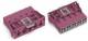 WAGO 770-795 plug snap-in version 5p 100% mismated protection 0.5-4qmm pink