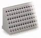 WAGO 737-202 three-tier terminal strip for circuit boards 0.08-2.5 mm² gray