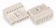 WAGO 267-501 connector part 7-pin, white 1,5-2,5 mm ² with standard imprint
