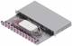 ZVK EasyLan LSB1B444 LWL Spleißgehäuse B Grade C 1HE/12P 12xLC-Quad OM4 RAL7035