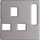 Berker 3313076084 Z-ST BRITISH Standard Q1/Q3 Alu lack