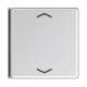 Jung A404TSAPAL14 Taste 4fach Auf/Ab oben links Serie A/AS aluminium