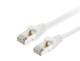 Equip 605550 Patch cable Cat6 S/FTP 2xRJ45 50.00 m white LSZH poly bag