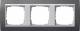 Gira 021381 cover anthracite 0213 81, 3-fold Event