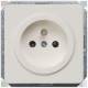 Siemens 5UB1408 DELTA profil titanweiß Steckdose 10/16A 250V mit Mittenschutz