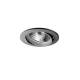 Lts Licht und Leuchten 634656 LTS CSALP 60.2030.50 SILVER EBstrahler, CSA 60 LED, 27W 3000K 2077LM, 50 °, D134
