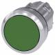 Siemens 3SU10500AB400AA0 pushbutton, 22mm round green pushbutton