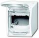 Busch Jaeger 2CKA001724A4264 BJ 1758WN-54 Housing for DKS ocean IP44 alpine white