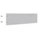 ABN MF2170 ESPRO-Modul fl BxH:500x150 mm Leer mit geschlossener Abdeckung