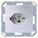 JUNG A1520-13BFSEVAL SEV outlet 1-gang type 13 Serie A deep aluminum
