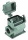 Harting Sockelgehäuse 19300060296 HAN6B 2xM25 mit Kunststoffkappe
