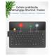 Inateck BK2006_BLACK Keyboard iPad 25,9 cm ( 10,2 Zoll )/Pro 26,7 cm ( 10,5 Zoll ) QWERTZ black