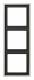 Jung ES2983 Rahmen 3fach LS/FD-design Edelstahl