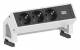 Bachmann 902.2048 DESK2 3xSchuko power, GST18 0,2m RAL9010
