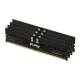 KINGSTON 128GB 7200MT/s DDR5 ECC Reg CL38 DIMM Kit of 4 1Rx8 FURY Renegade Pro Black