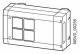 Siemens BVP:034278 outlet box BVP: 034 278, BD01-AK2X/4SD163A