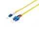Equip Patchkabel LC->SC 1.00m Singlemode Duplex OS2 gelb Polybeutel