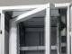 Triton 48,3 cm ( 19 inch )zbh. Swivel frame up to 100KG, for distribution board with 27U, W800mm, usable height 22U, light gray