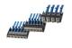 Telegärtner subrack, HD3, e.g. Patch module for 8xAMJ-S/AMJ, 1U