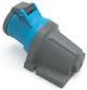 Bals 110646 wall socket INNOLINQ QC 32 A 3-pole 230 V 6h IP44 blue blank