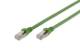 DIGITUS CAT 6A S-FTP patch cord Cu PUR AWG 26/7 length 20.00 m color green similar to RAL 6018